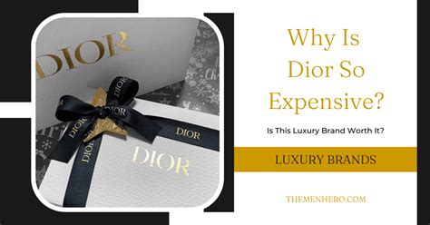 why is dior expensive|dior price list.